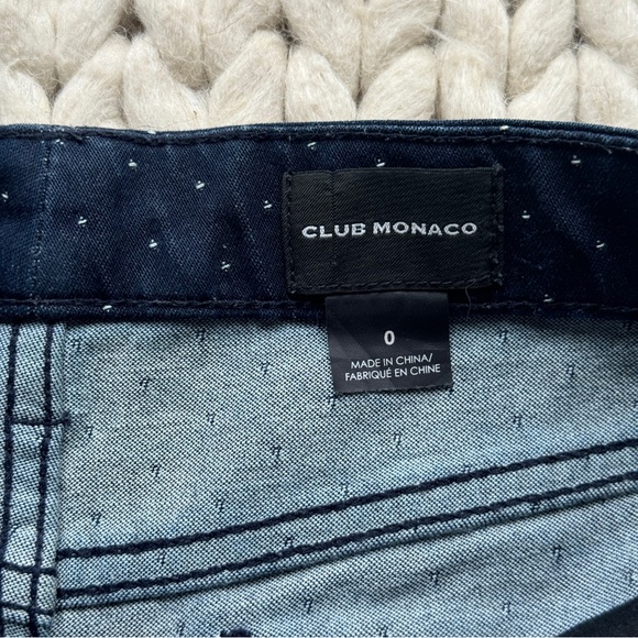 Club Monaco Dot Skinny Jeans 0 - Picture 2 of 7